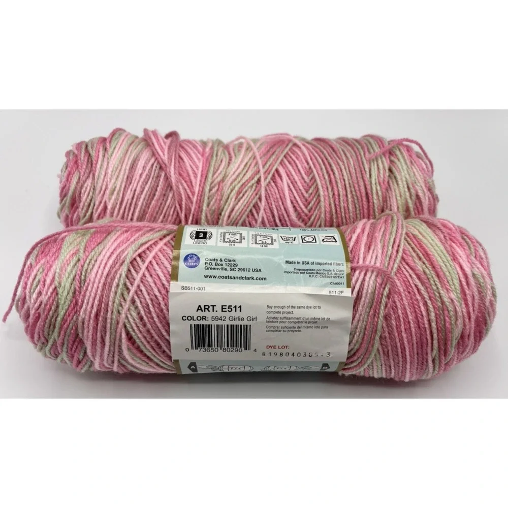 Red Heart TLC Baby Yarn New Mint 